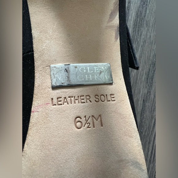 Badgley and Mishka black heels with a bow - Picture 4 of 4